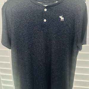 Abercrombie Kids Blue Casual Button Down Shirt